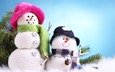 новый год, зима, снеговики, snowmans, улыбчивые