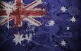 флаг, австралия