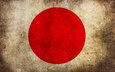 фон, красный, япония, флаг