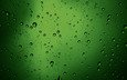 обои, текстура, зелёный, макро, капли, пузыри, бульки, green texture, water drops style
