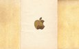 текстура, бумага, яблоко, бежевый, эппл