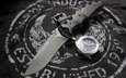 часы, ткань, нож, knives & wristwatch