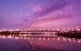 закат, мост, тайвань