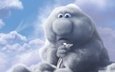 облако, мультфильм, partly cloudy