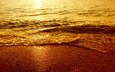 вода, берег, волны, море, песок, пейзажи, океан, пляжи