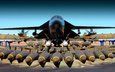 oruzhie, bombardirovshhik, samolyot, f 111, bomby