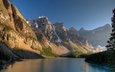 канада, национальный парк банф, морейн озеро