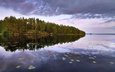 деревья, озеро, лес, швеция, остров, швеции, lake teen, n__rke