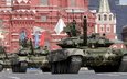 москва, танк, россия, россии, парад, военная техника, т-90