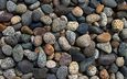 камни, галька, макро, разноцветная, много, камешки