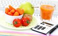 фрукты, овощи, диета, калькулятор, калории