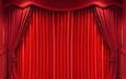шторы, цвет, красные, красный, ткань, театр, сцена, занавес, бархатные, портьеры, драпировка