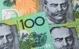 австралия, записка, доллар, 100
