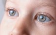 дети, лицо, ребенок, голубые глаза, крупным планом