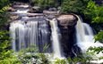 камни, зелень, листья, ручей, ветки, водопад, сша, blackwater falls state park, парк блэкуотер-фолс, the park is blackwater fall