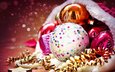 новый год, зима, шарики, праздник, рождество, декорация, встреча нового года, 2016, елочная