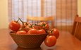 красные, стол, овощи, помидоры, томаты