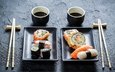 палочки, дезайн, вкуснятина, суши, роллы, японская кухня, оформление, соевый соус