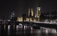 ночь, огни, лондон, фотограф, биг-бен, парламент, paulo ebling