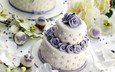 свадьба, сладкое, орхидея, украшение, торт, кексы, розочки