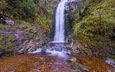 камни, водопад, обрыв, ирландия, glenevin waterfall, clonmany