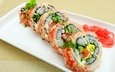 суши, роллы, японская кухня, имбирь
