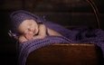 сон, дети, спит, ребенок, младенец, шапочка, покрывало, новорожденный, дитя, колыбель