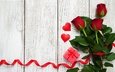 бутоны, розы, подарок, романтик, краcный, день святого валентина,  цветы, роз, влюбленная, красные розы, сердечка, valentine`s day