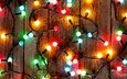 свет, огни, новый год, лампочки, рождество, гирлянда, декорация, рождественские, счастливого рождества, елочная
