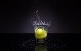 вода, брызги, лимон, стакан, жидкость, jwharperphotography