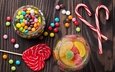 разноцветные, конфеты, сладости, сладкое, леденцы, мармелад, драже
