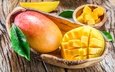 фрукты, доски, фрукт, плоды, манго