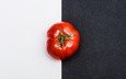 фон, красный, овощи, помидор, томат, черно-белый фон