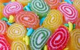 разноцветные, конфеты, сладкое, сахар, мармелад
