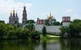 москва, россия, монастырь, новодевичий монастырь