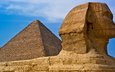 пирамида, скульптура, египет, пирамиды, сфинкс, свинкс