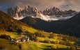горы, природа, италия, альпы, пик, южный тироль, доломитовые альпы, доломиты, daniel rericha