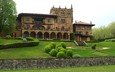 парк, архитектура, дворец, испания, palacio lezama leguizamon