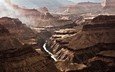река, горы, сша, ущелье, grand canyon national park, гранд каньон