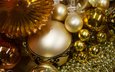 новый год, шары, блеск, бусы, рождество, елочные украшения