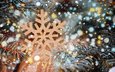 новый год, елка, рождество, снежинка, новогодние украшения