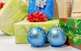 новый год, шары, подарки, рождество