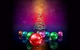 новый год, елка, шары, шарики, рождество, елочные украшения