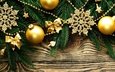 новый год, шары, снежинки, ветки, праздники, рождество, новогодние украшения