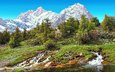 река пасруд, алаудины, фанские горы, таджикистан, родники