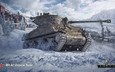 winter, world of tanks, wot, sherman, wargaming, m4-a2