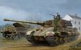 арт, tiger ii, немецкий танк, w_zimmerit, pz.kpfw.vi ausf.b, (henschel 1944 production), (sd.kfz.182)