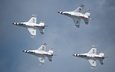 самолет, полет, истребитель, f-16 fighting falcon, f - 16