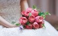 цветы, букет, невеста