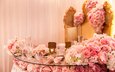 цветы, розы, розовый, свадьба, декор, свадебное оформление